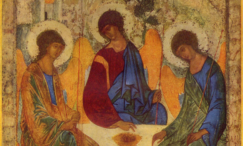 Andrej Rublëv, Angels at Mamre (Holy Trinity)