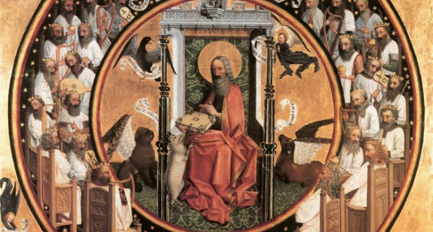 Unknown German master, Vision of St. John the Evangelist