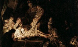 Rembrandt, The Entombment