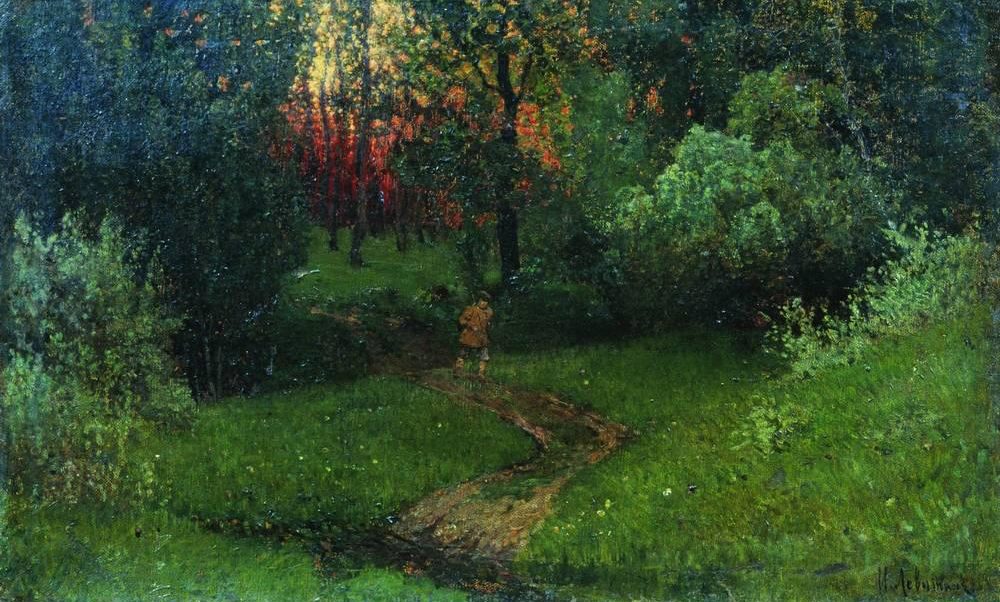 Isaac Levitan, Trail in the Forest