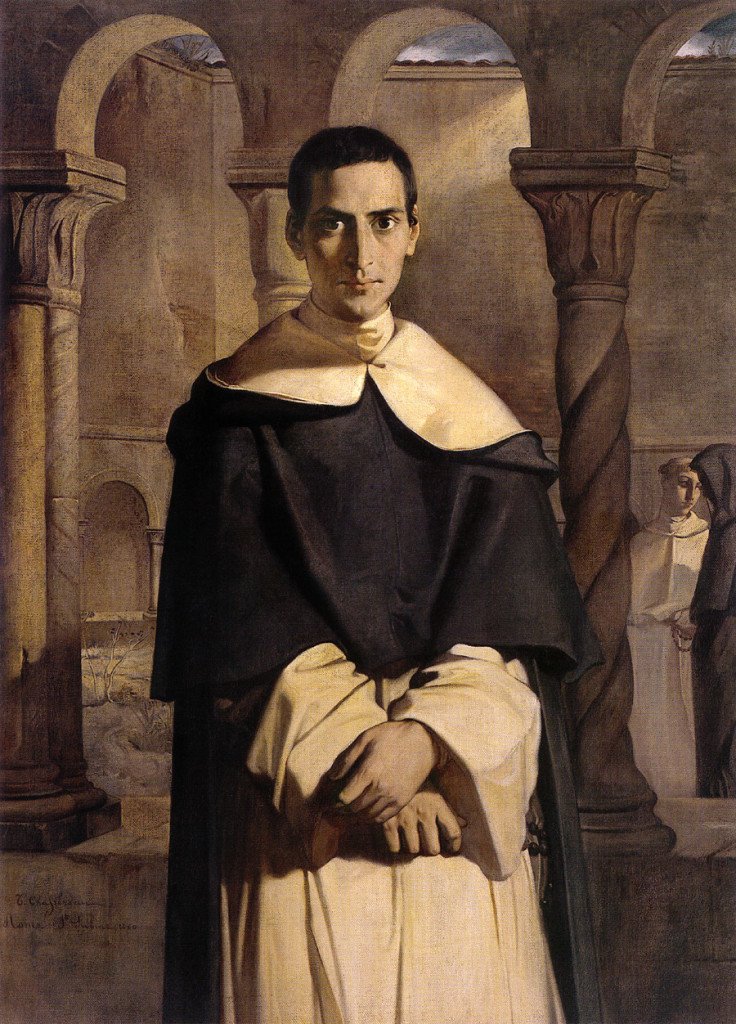 Théodore Chassériau — Portrait of Lacordaire