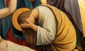 Mary Magdalene weeping