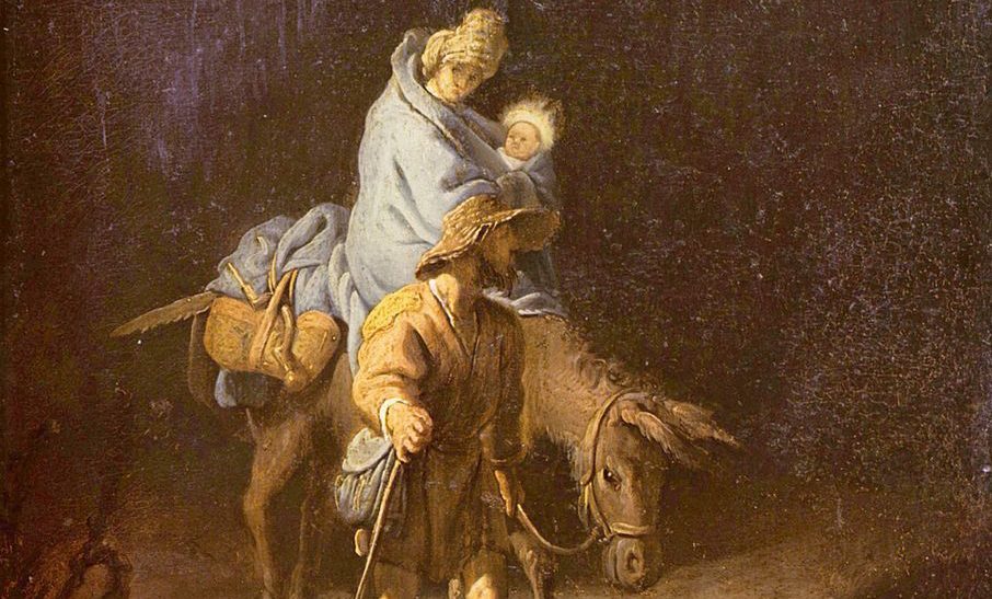 Rembrandt van Rijn, Flight into Egypt