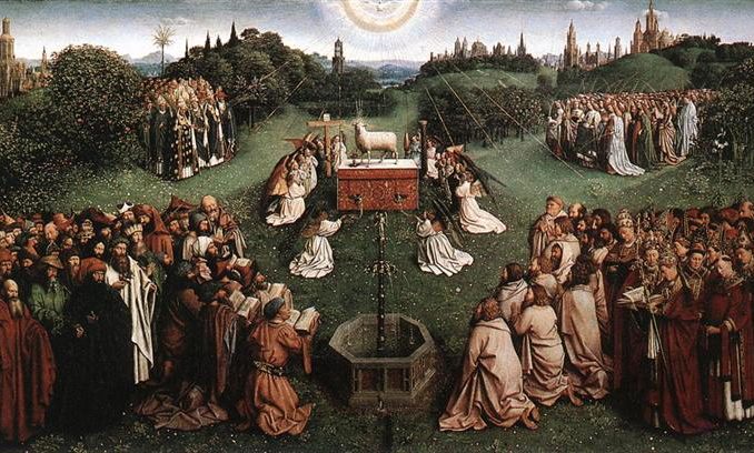 Image: Jan van Eyck, Adoration of the Lamb