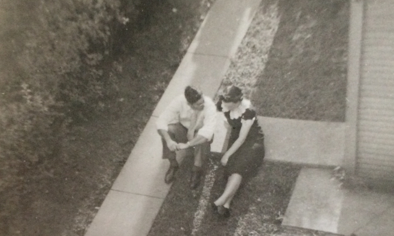 “Courting Days” (John and Rosemary Danaher, from a family album)