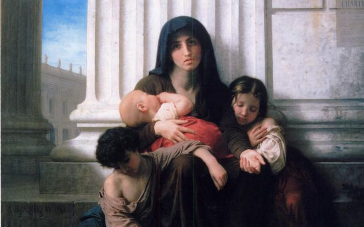 Adolphe-William Bouguereau, Charity.