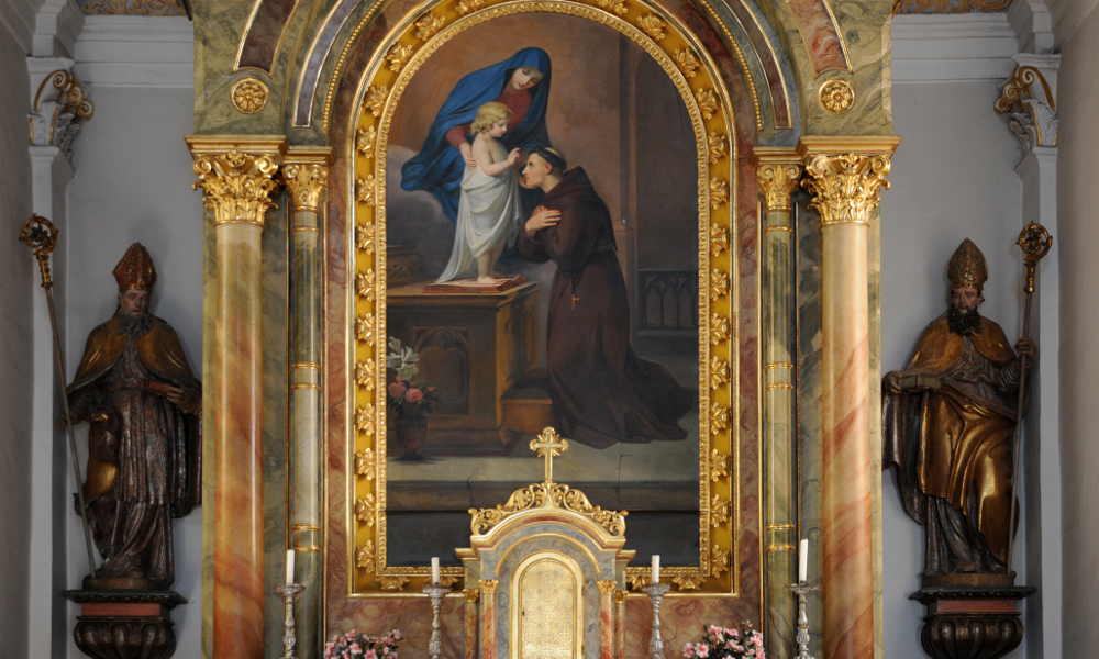 Wolfgang Moroder, Main Altar of Saint Antony church (public domain)