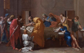 Image: Nicolas Poussin, L'Extrême Onction, Les Sept sacrements.