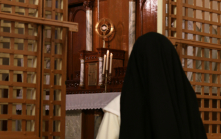 Image: Fr. Lawrence Lew, O.P., Dominican Nun in Adoration (used with permission)