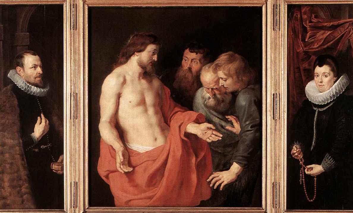 Image: Peter Paul Rubens, The Incredulity of St. Thomas.