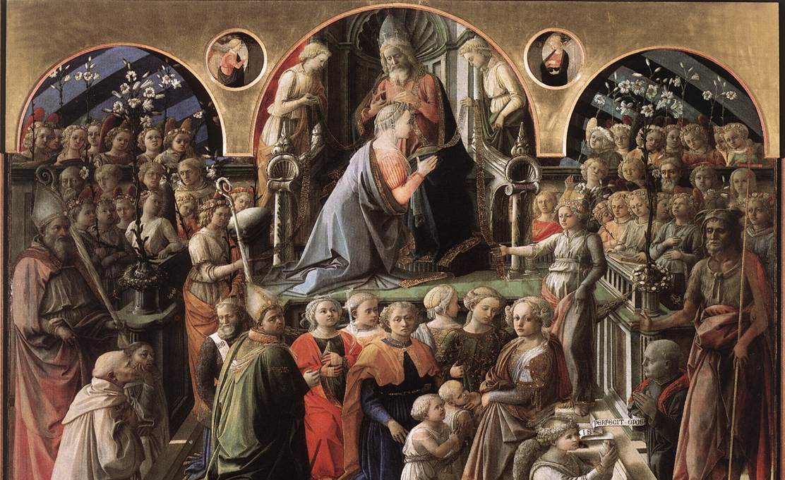 Fra Filippo Lippi, The Coronation of the Virgin.