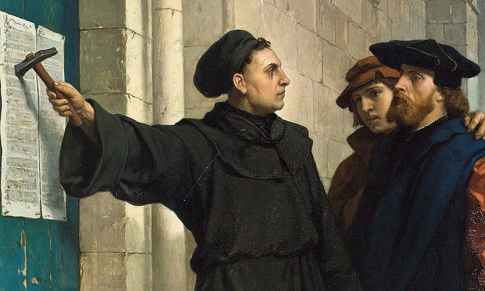 Luther Posts His 95 Theses