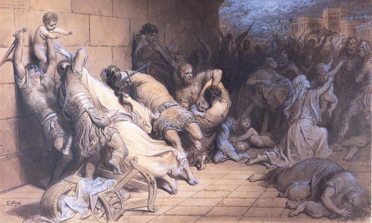 Gustave Dore, The Martyrdom of the Holy Innocents.
