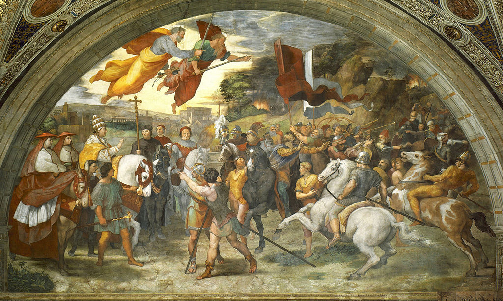 Raphael, The Meeting of Leo the Great and Attila