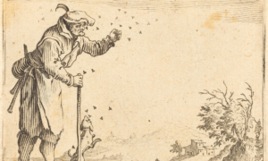 Jacques Callot, Peasant Attacked by Bees