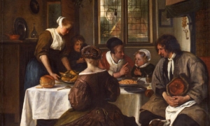 Jan Steen, Prayer Before Meal