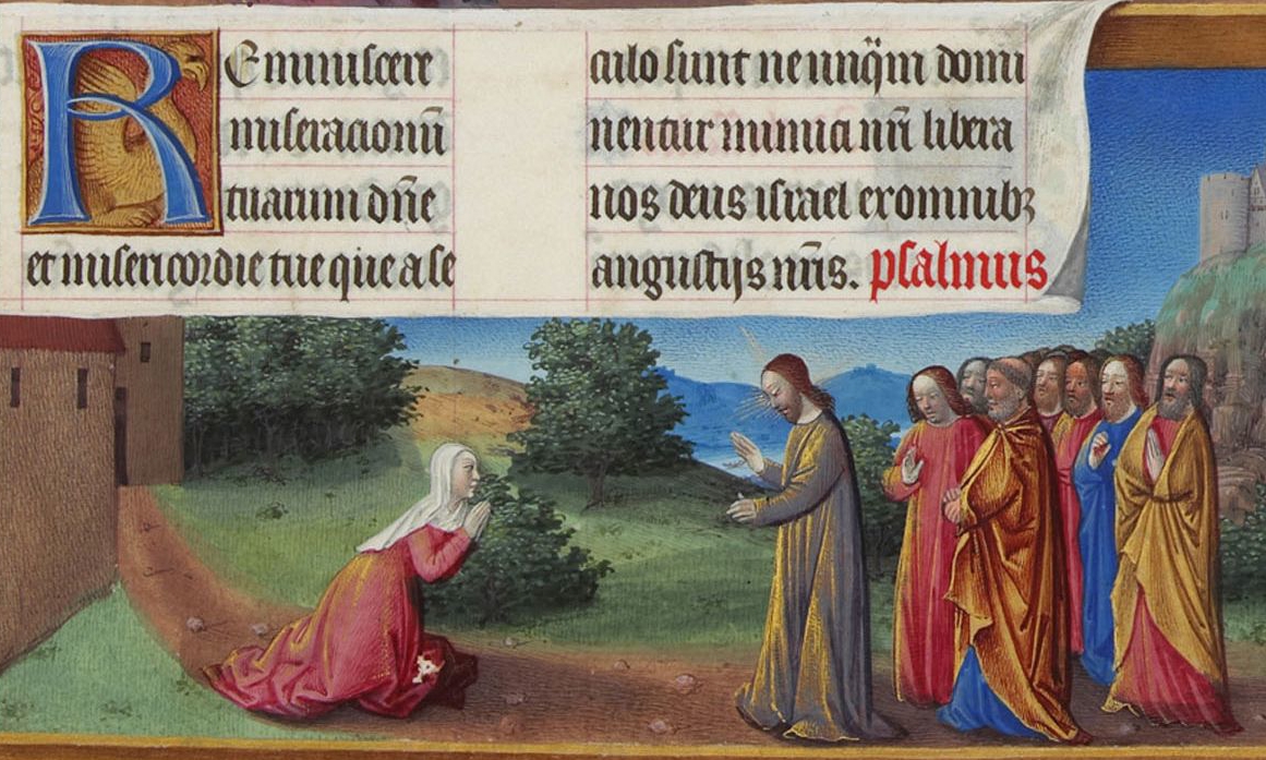 Limbourg Brothers, The Canaanite Woman