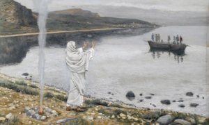 James Tissot, Christ Appears on the Shore of Lake Tiberias