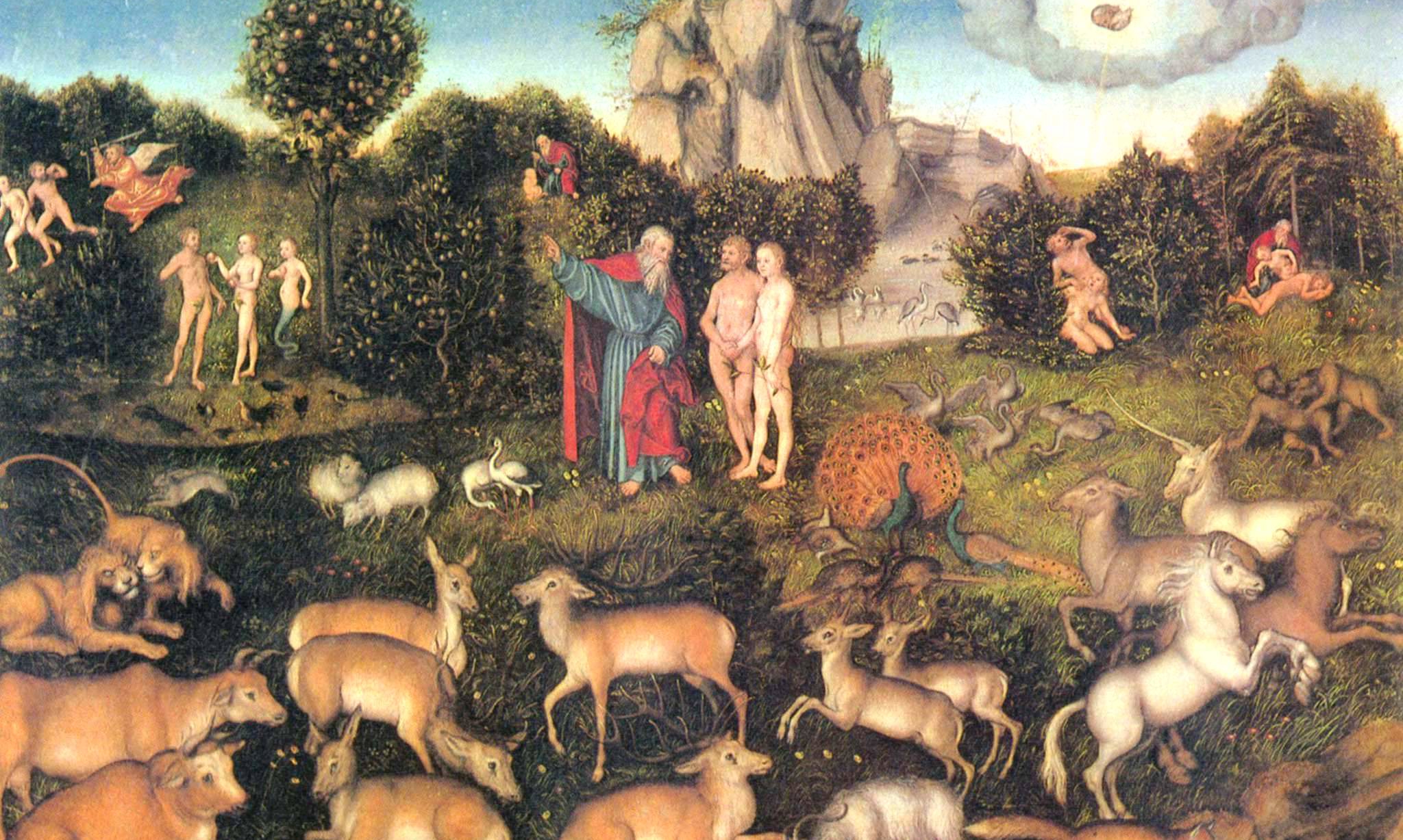 Lucas Cranach, The Garden of Eden